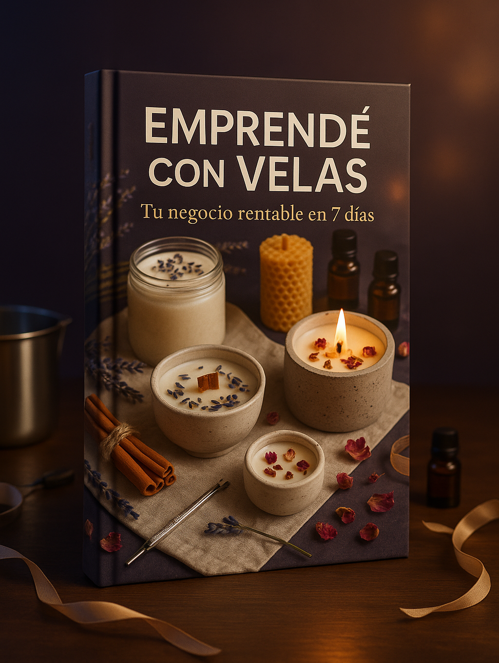 Emprendé con velas: tu negocio rentable en 7 días.